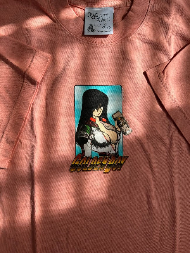 Moto Girl Coral Booyasumi T-Shirt